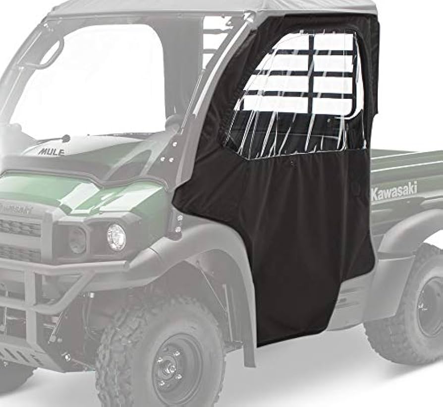 Amazon.com: 2017-2023 Genuine Kawasaki Mule SX Black Soft
